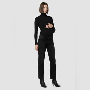 Hudson Remi Fab black straight leg maternity jeans 26